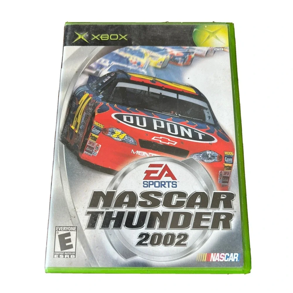 NASCAR Thunder 2002 Xbox Game Original Manual